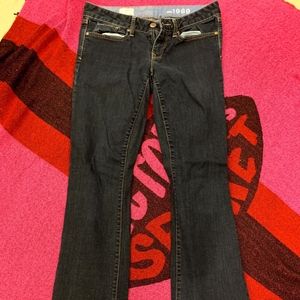 Gap 1969 Curvy Profile Flare jeans size 27 Long